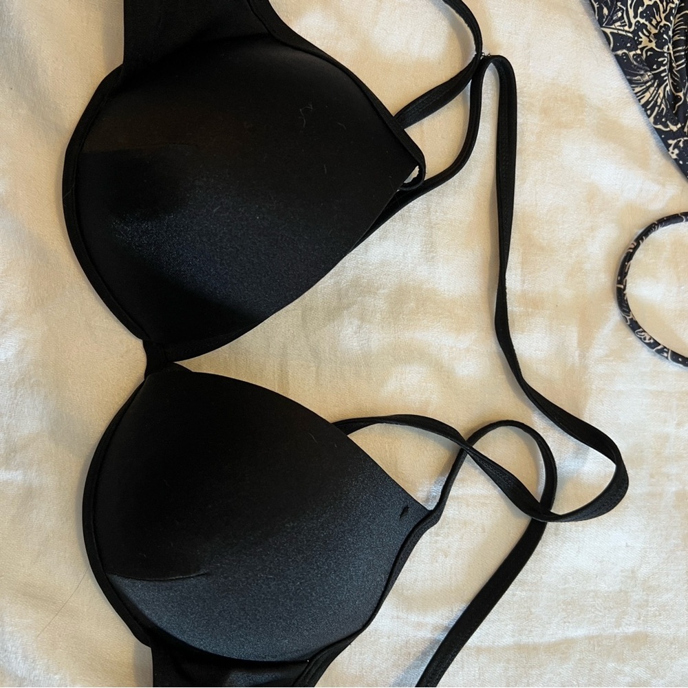American Eagle Outfitters Black and Cream Bandeau Intimates. Size Med. - Picture 10 of 15